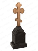 Памятник надгробный в виде креста №46