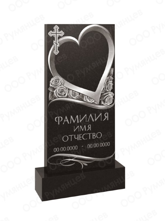 Памятник надгробный вертикальный сложный №163 Памятник надгробный вертикальный сложный №163