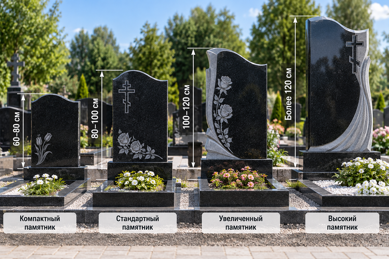 Размеры памятника Размеры памятника